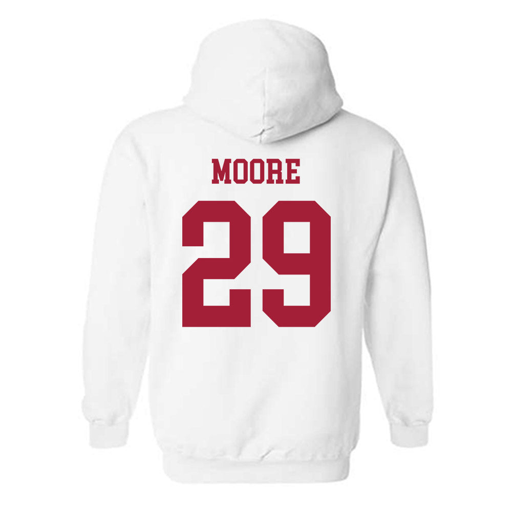 Alabama - NCAA Football : Ayden Moore - Vintage Shersey Hooded Sweatshirt