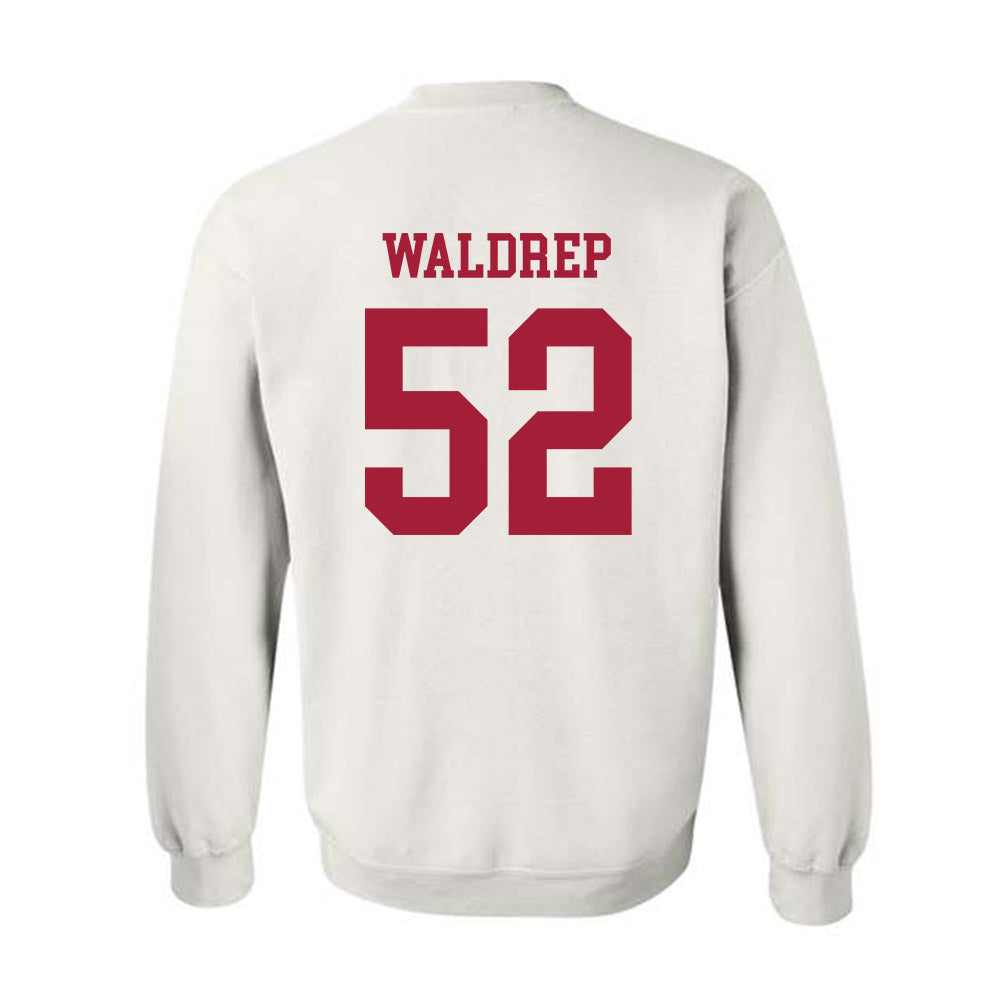 Alabama - NCAA Football : Mal Waldrep - Vintage Shersey Crewneck Sweatshirt-1