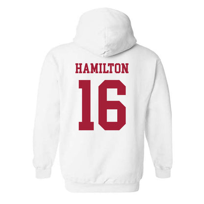 Alabama - NCAA Football : Jaren Hamilton - Vintage Shersey Hooded Sweatshirt