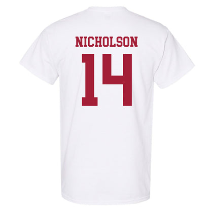 Alabama - NCAA Football : Graham Nicholson - Vintage Shersey T-Shirt