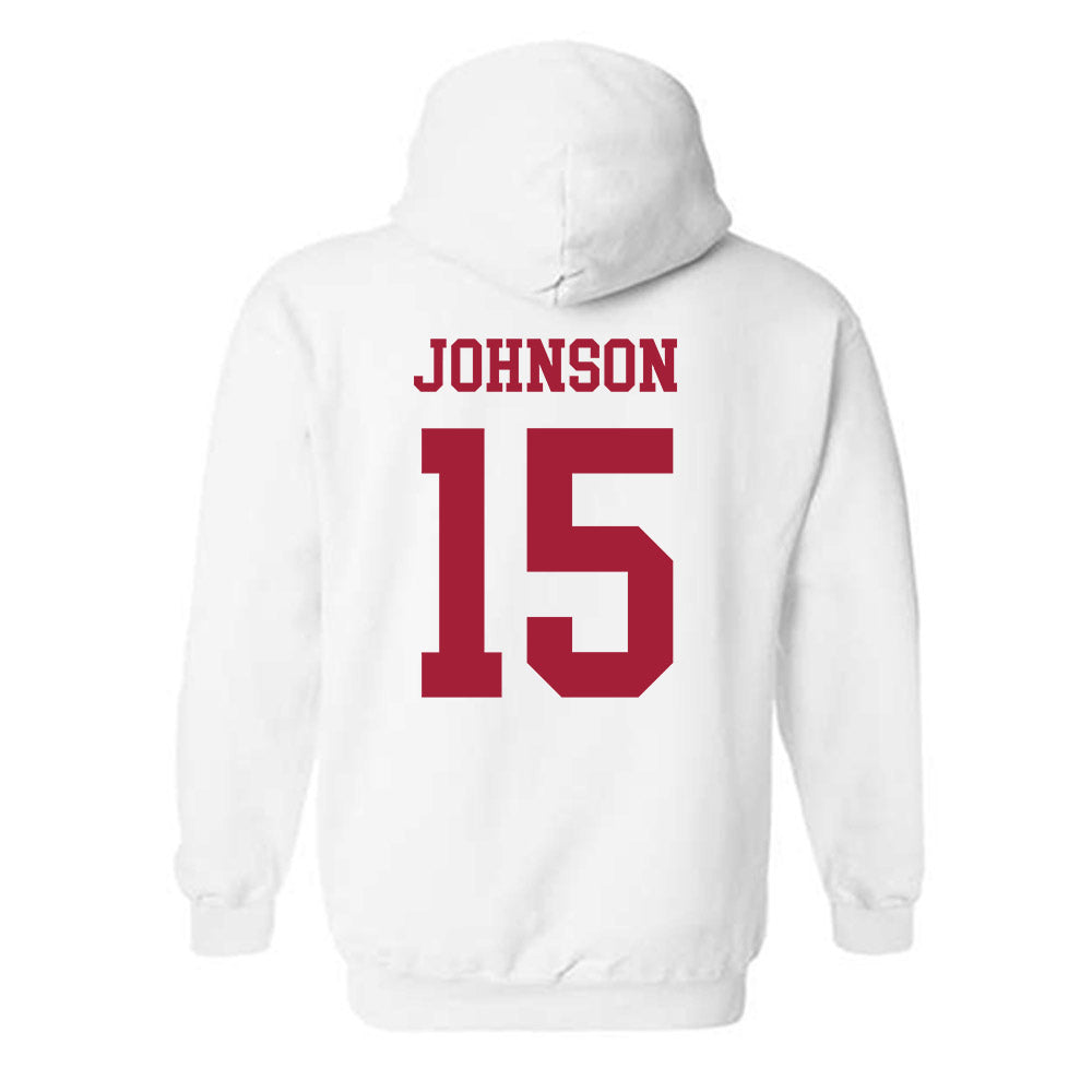 Alabama - NCAA Football : Duke Johnson - Vintage Shersey Hooded Sweatshirt-1