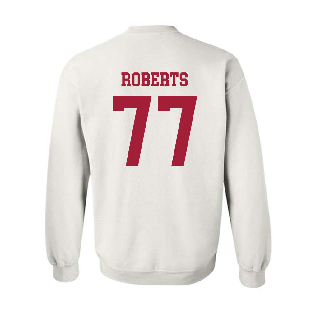 Alabama - NCAA Football : Jaeden Roberts - Vintage Shersey Crewneck Sweatshirt