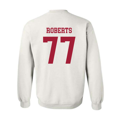 Alabama - NCAA Football : Jaeden Roberts - Vintage Shersey Crewneck Sweatshirt