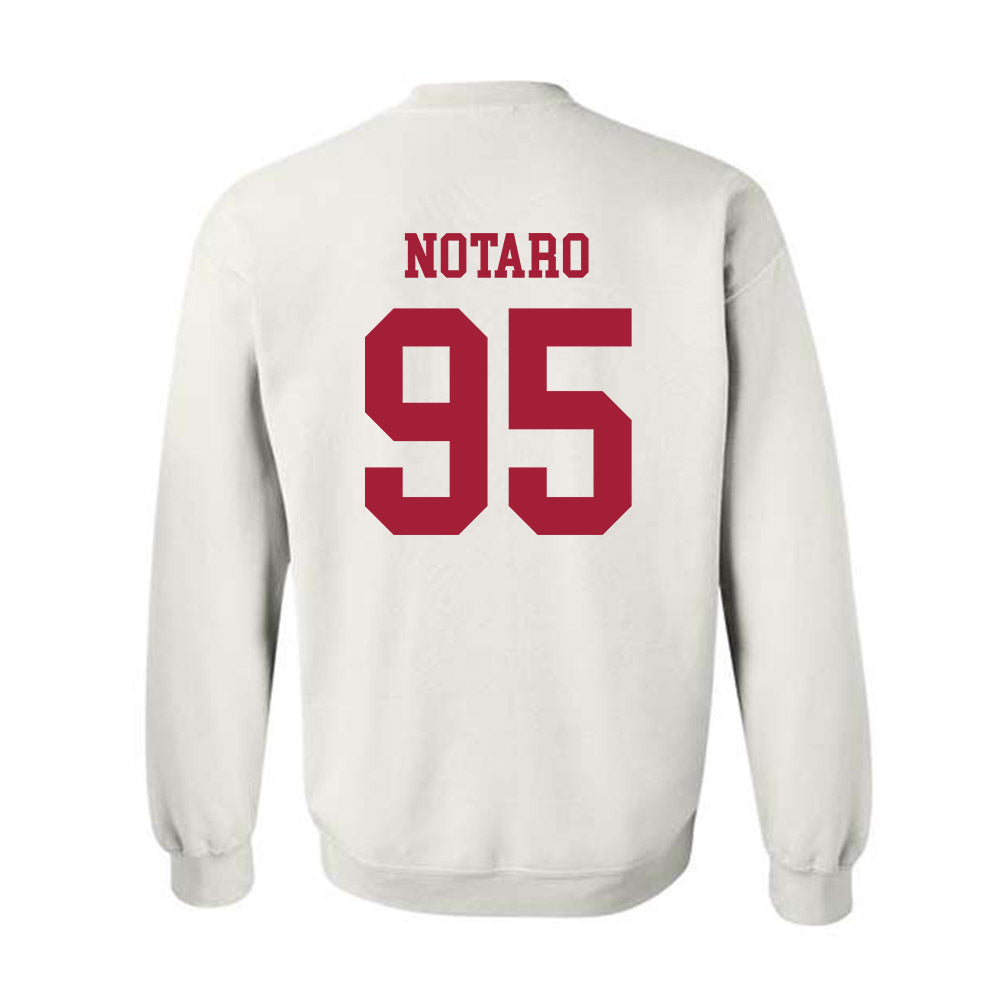 Alabama - NCAA Football : Peter Notaro - Vintage Shersey Crewneck Sweatshirt-1