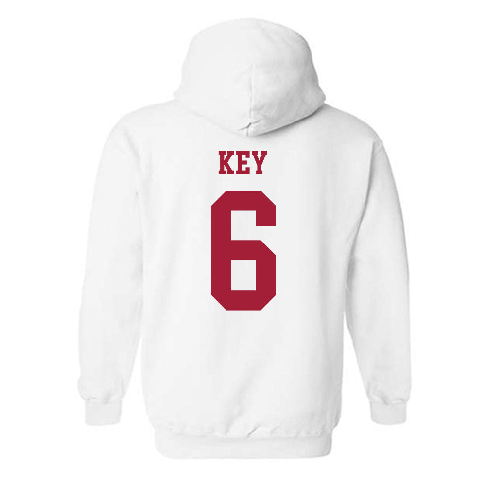 Alabama - Football Alumni : Jaylen Key - Vintage Shersey Hooded Sweatshirt