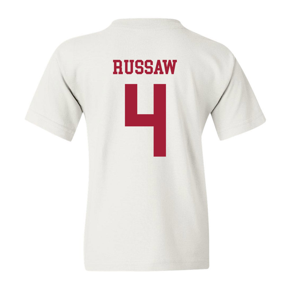 Alabama - NCAA Football : Qua Russaw - Vintage Shersey Youth T-Shirt