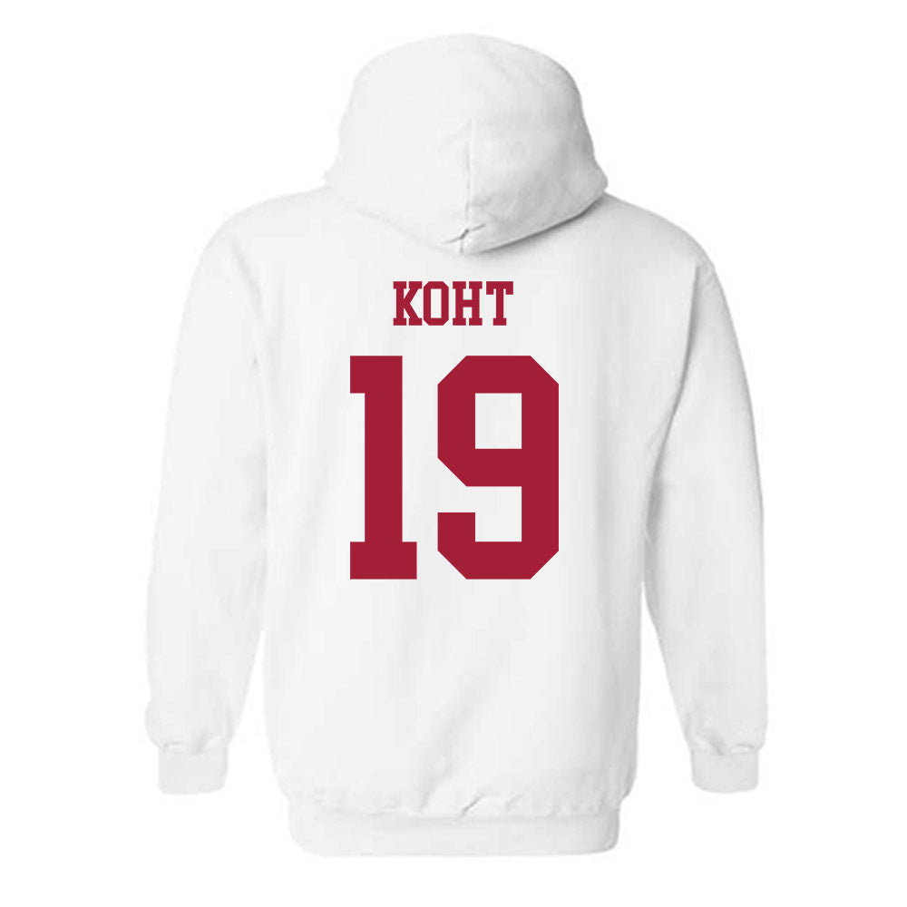 Alabama - NCAA Football : Keanu Koht - Vintage Shersey Hooded Sweatshirt