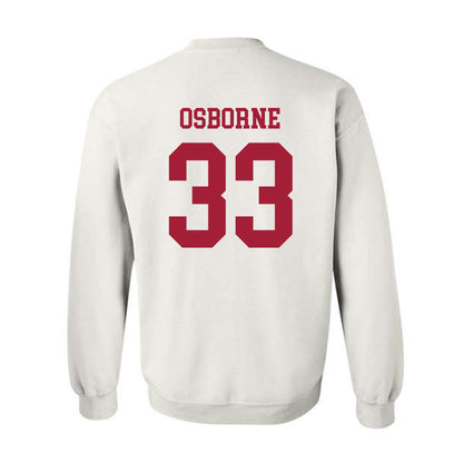 Alabama - NCAA Football : Hunter Osborne - Vintage Shersey Crewneck Sweatshirt