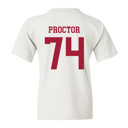 Alabama - NCAA Football : Kadyn Proctor - Vintage Shersey Youth T-Shirt