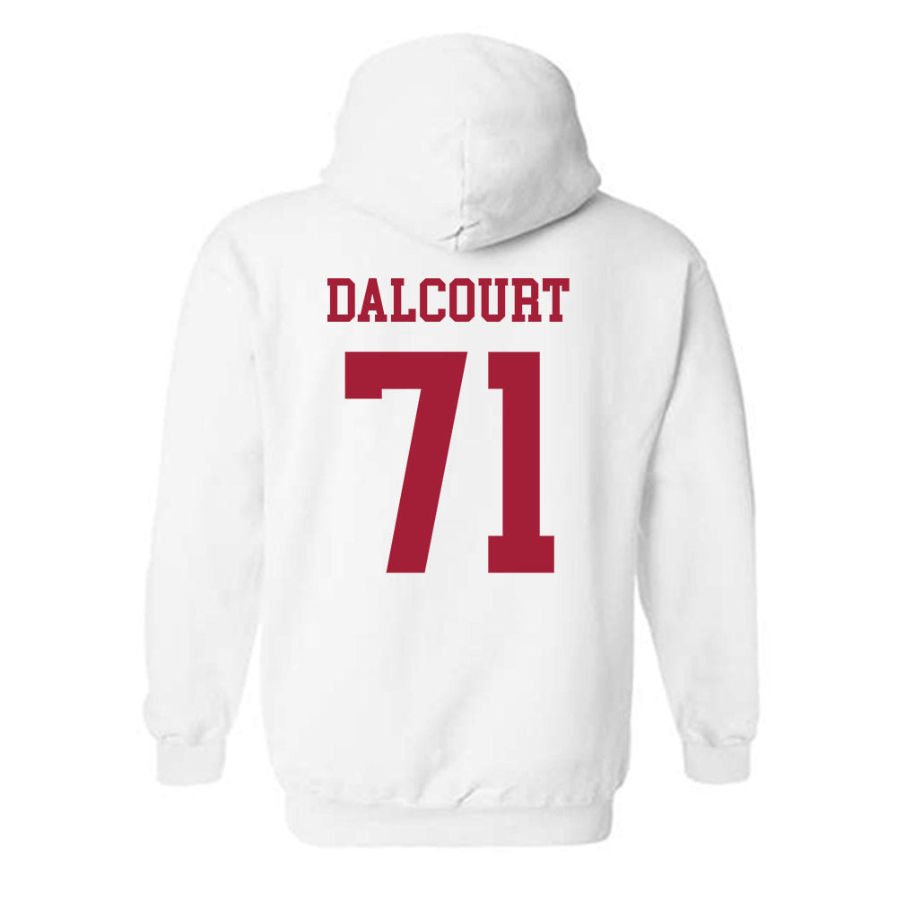 Alabama - Football Alumni : Darrian Dalcourt - Vintage Shersey Hooded Sweatshirt