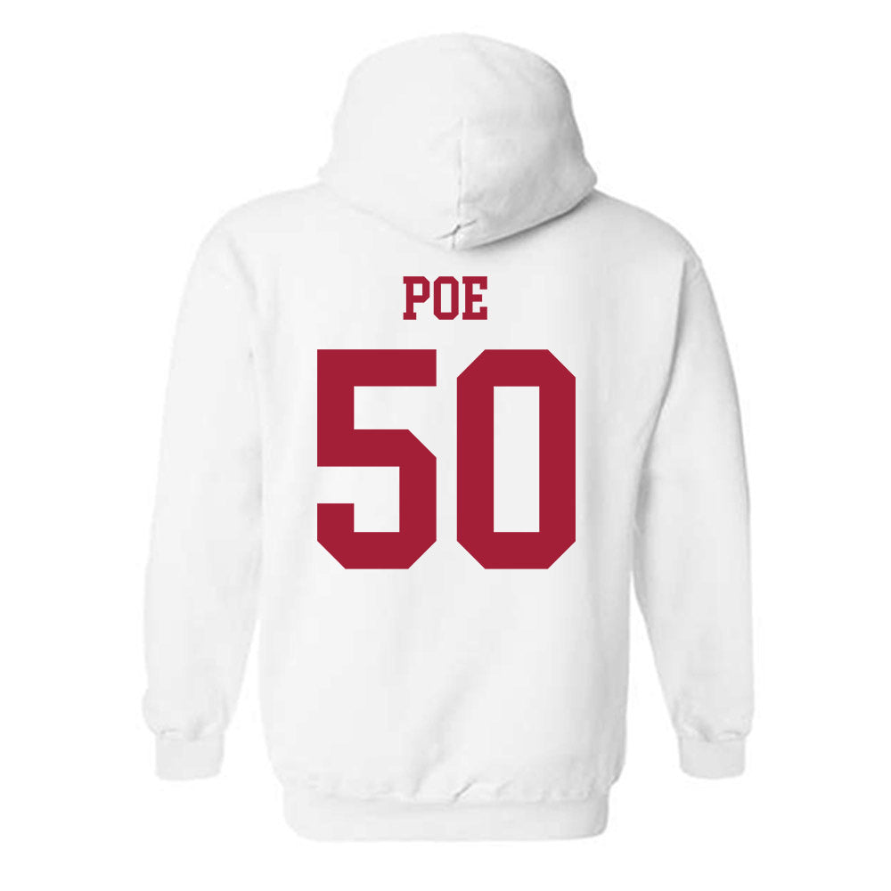 Alabama - NCAA Football : Casey Poe - Vintage Shersey Hooded Sweatshirt