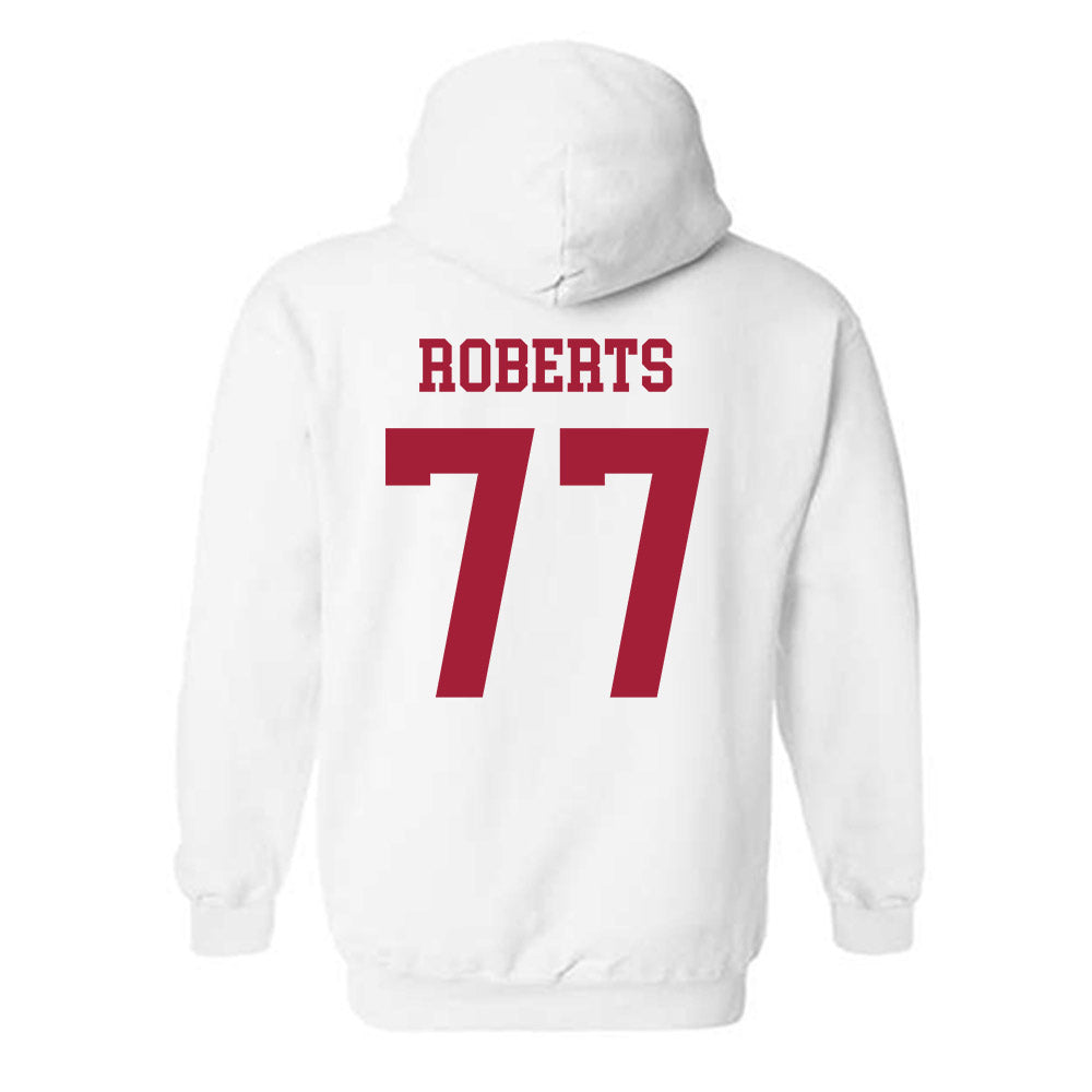 Alabama - NCAA Football : Jaeden Roberts - Vintage Shersey Hooded Sweatshirt