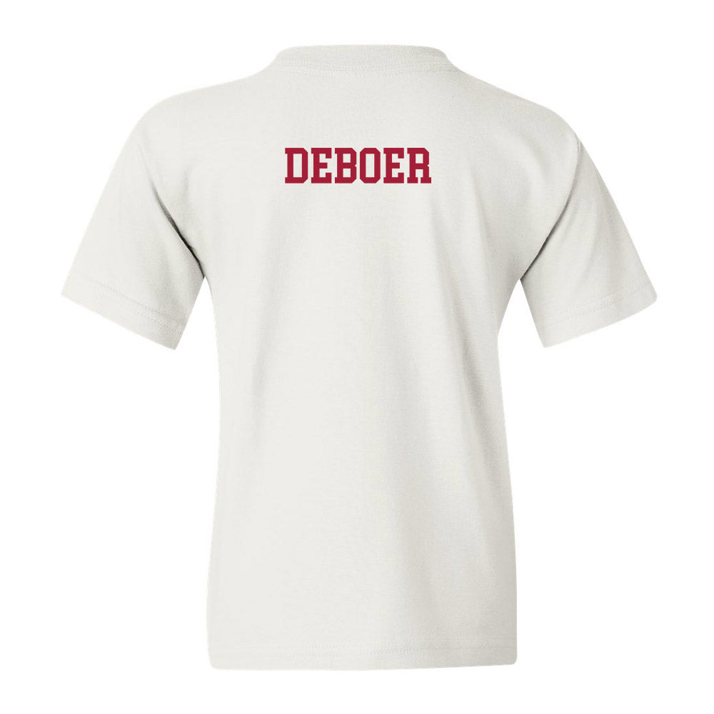 Alabama - NCAA Football : Kalen DeBoer - Vintage Shersey Youth T-Shirt