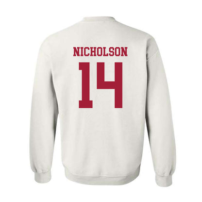 Alabama - NCAA Football : Graham Nicholson - Vintage Shersey Crewneck Sweatshirt