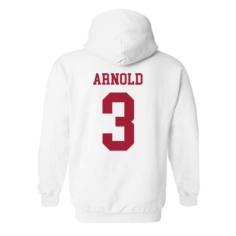 Alabama - Football Alumni : Terrion Arnold - Vintage Shersey Hooded Sweatshirt