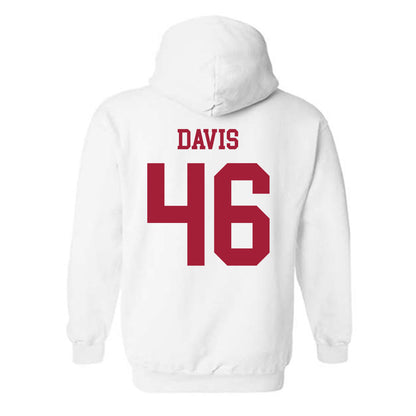 Alabama - NCAA Football : Chase Davis - Vintage Shersey Hooded Sweatshirt