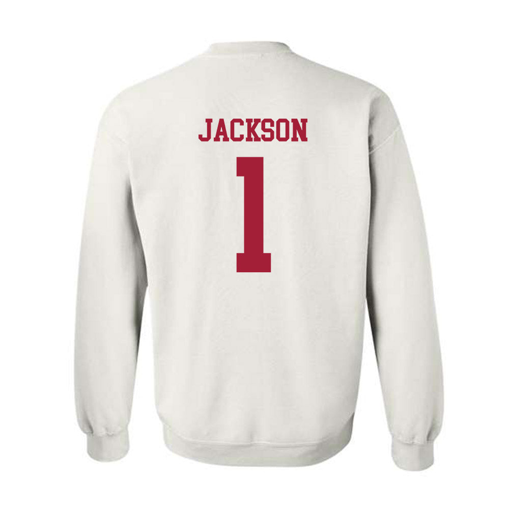 Alabama - NCAA Football : Domani Jackson - Vintage Shersey Crewneck Sweatshirt