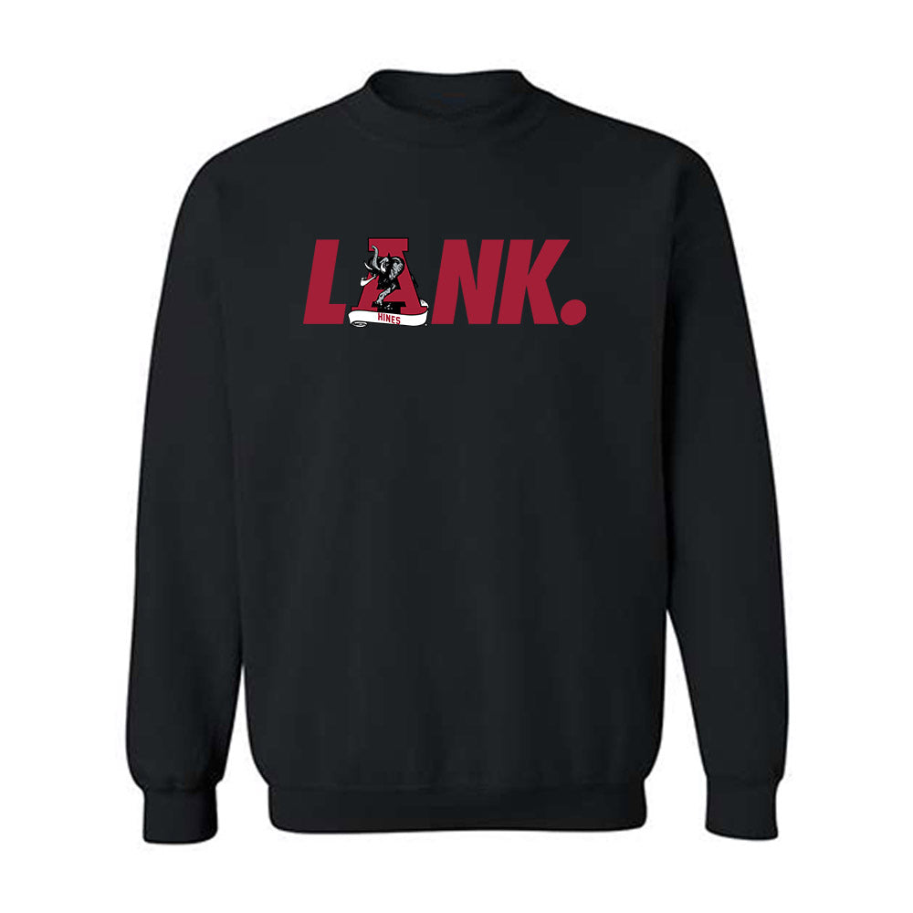 Alabama - NCAA Football : Wilder Hines - LANK™ LET ALL NAYSAYERS KNOW™ Generic Shersey Crewneck Sweatshirt