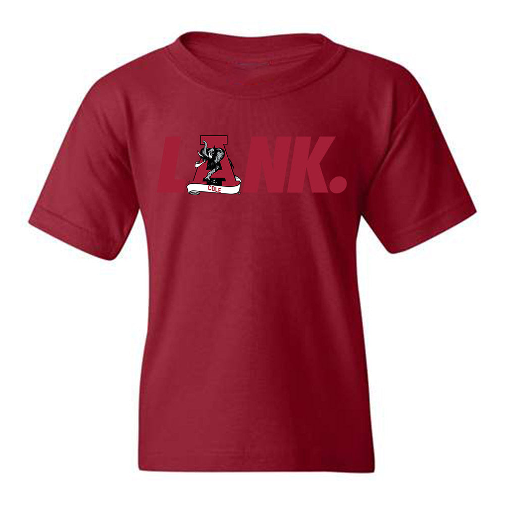 Alabama - Football Alumni : Steve Cole - LANK™ LET ALL NAYSAYERS KNOW™ Generic Shersey Youth T-Shirt