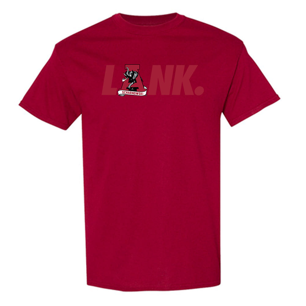 Alabama - NCAA Men's Basketball : Max Scharnowski - LANK Generic Shersey T-Shirt-0