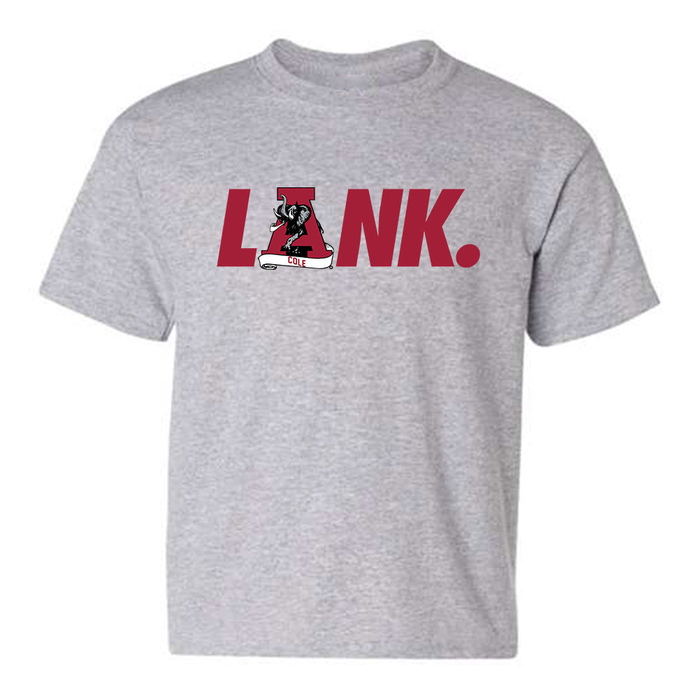 Alabama - Football Alumni : Steve Cole - LANK™ LET ALL NAYSAYERS KNOW™ Generic Shersey Youth T-Shirt