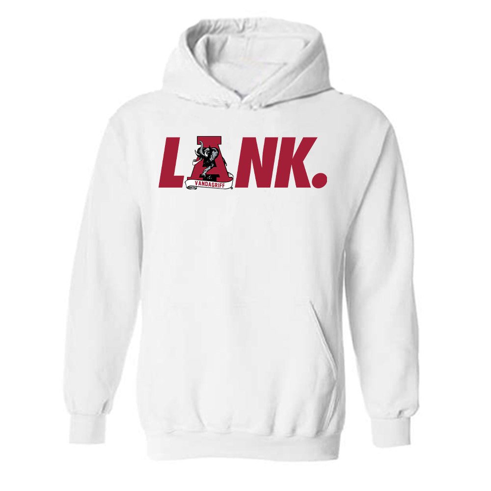 Alabama - NCAA Softball : Audrey Vandagriff - LANK Generic Shersey Hooded Sweatshirt