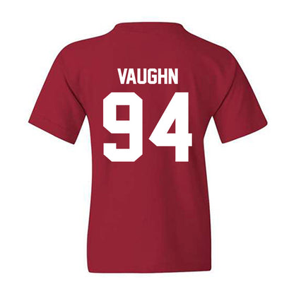 Arkansas - NCAA Football : Reginald Vaughn - Sports Shersey Youth T-Shirt-1