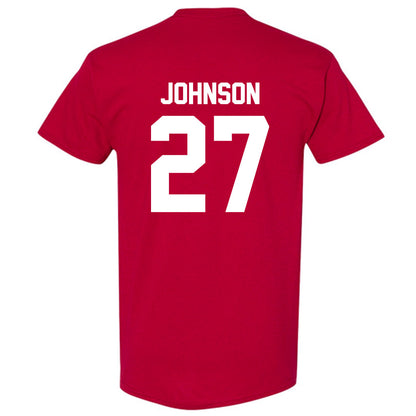 Arkansas - NCAA Football : Ahkhari Johnson - T-Shirt