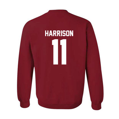 Arkansas - NCAA Football : Monte Harrison - Sports Shersey Crewneck Sweatshirt-1