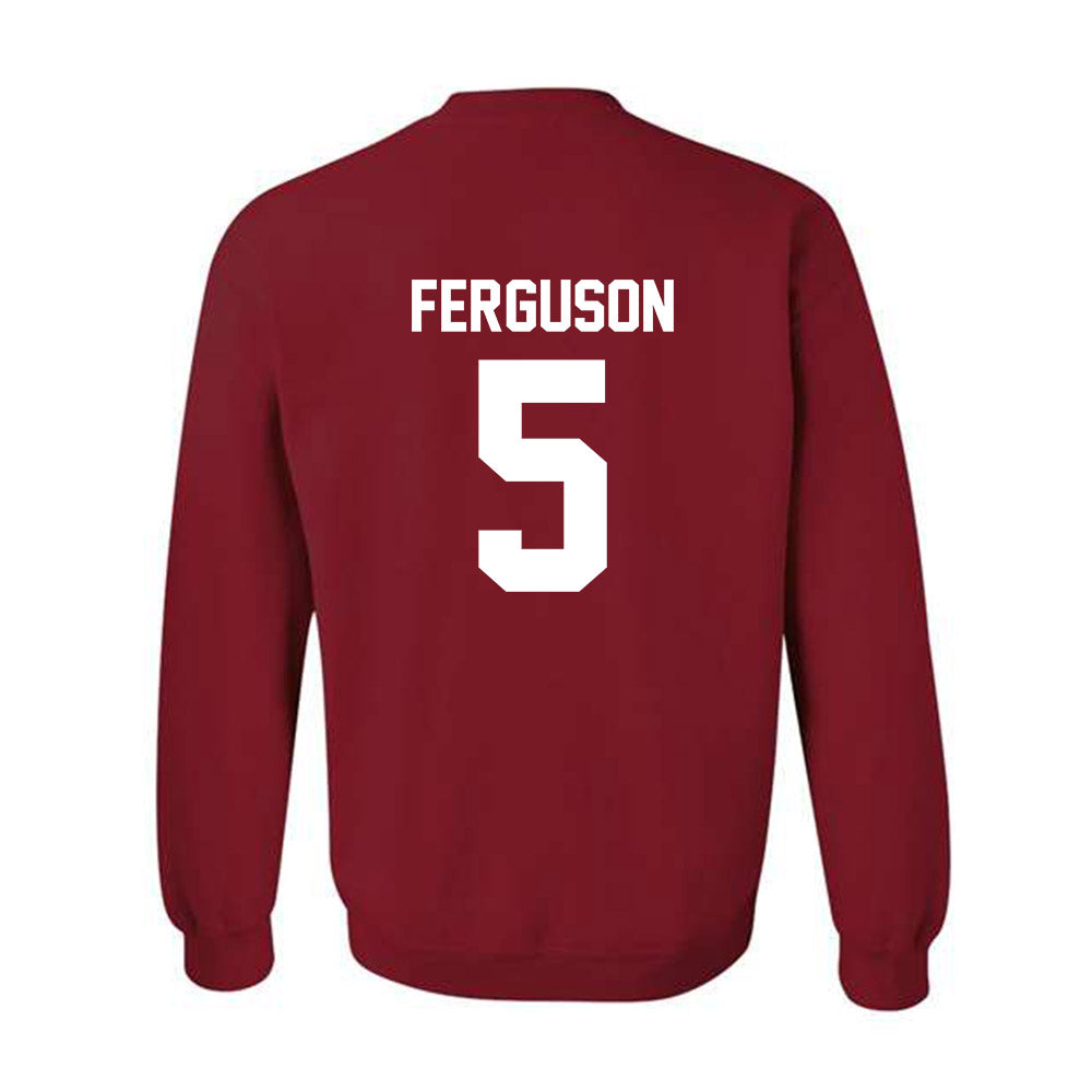 Arkansas - NCAA Football : Ja'kayden Ferguson - Sports Shersey Crewneck Sweatshirt-1