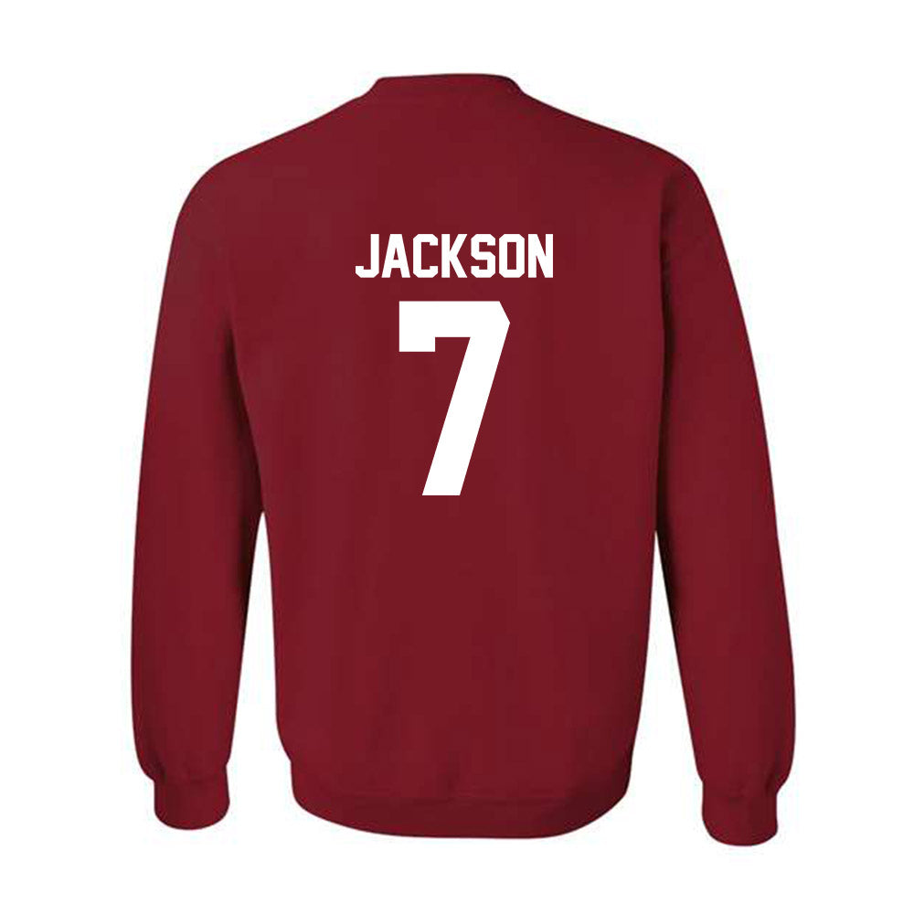 Arkansas - NCAA Football : Kenneth Jackson - Sports Shersey Crewneck Sweatshirt-1