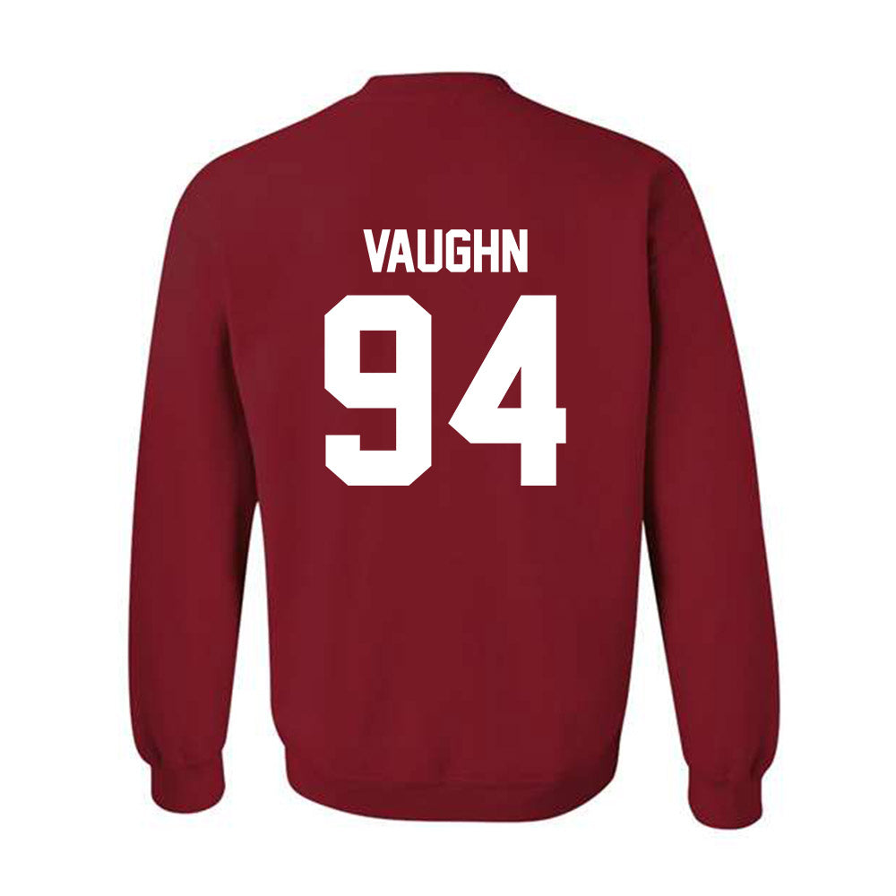 Arkansas - NCAA Football : Reginald Vaughn - Sports Shersey Crewneck Sweatshirt-1