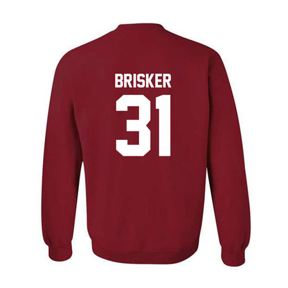 Arkansas - NCAA Football : Blake Brisker - Sports Shersey Crewneck Sweatshirt-1