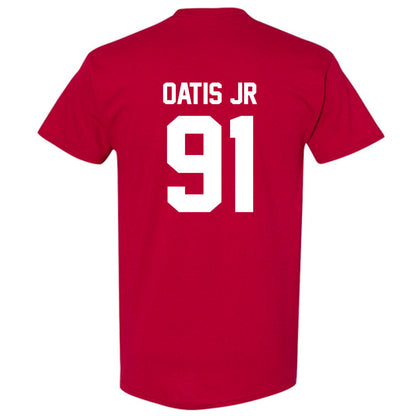 Arkansas - NCAA Football : Kevin Oatis jr - Sports Shersey T-Shirt-1