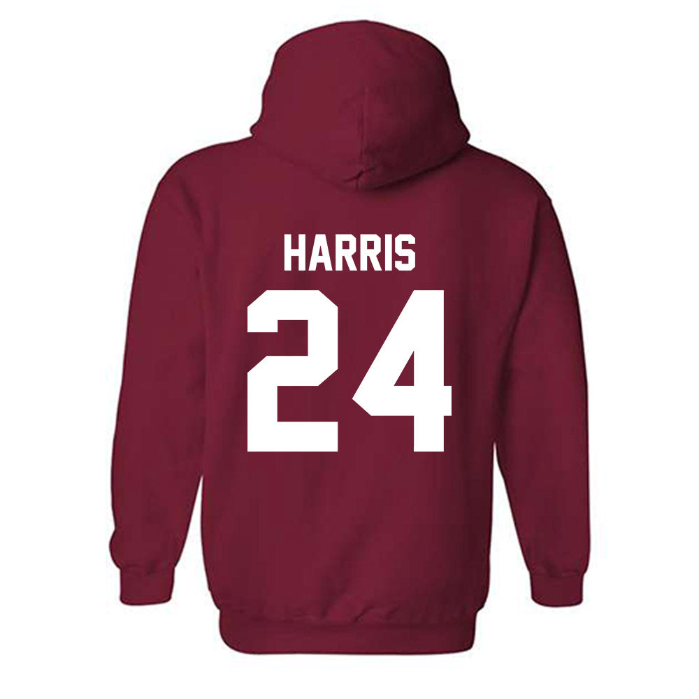 Arkansas - NCAA Football : Andrew Harris - Sports Shersey Hooded Sweatshirt-1