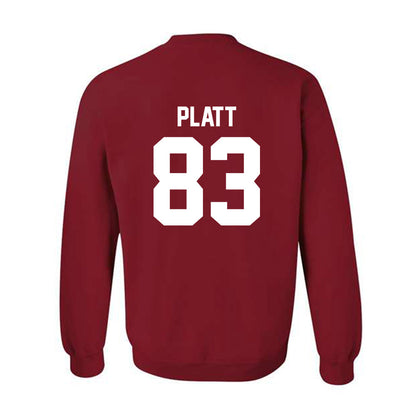 Arkansas - NCAA Football : Jaden Platt - Sports Shersey Crewneck Sweatshirt-1