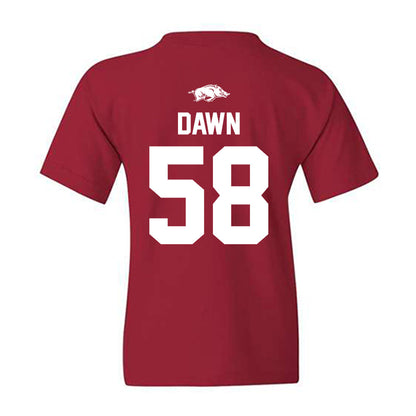 Arkansas - NCAA Football : Timothy Dawn - Classic Shersey Youth T-Shirt-1