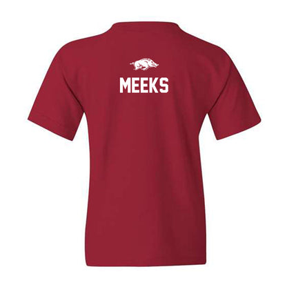 Arkansas - NCAA Women's Track & Field : Alana Meeks - Youth T-Shirt