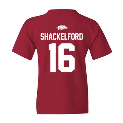 Arkansas - NCAA Women's Soccer : Audrey Shackelford - Classic Shersey Youth T-Shirt