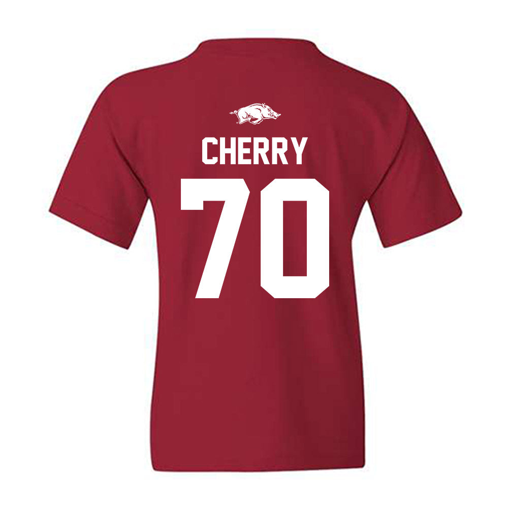 Arkansas - NCAA Football : Blake Cherry - Classic Shersey Youth T-Shirt-1