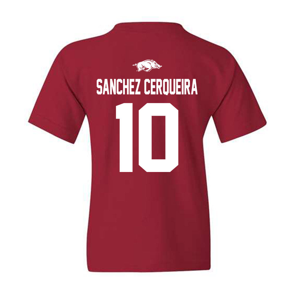 Arkansas - NCAA Women's Basketball : Cristina Sanchez Cerqueira - Youth T-Shirt