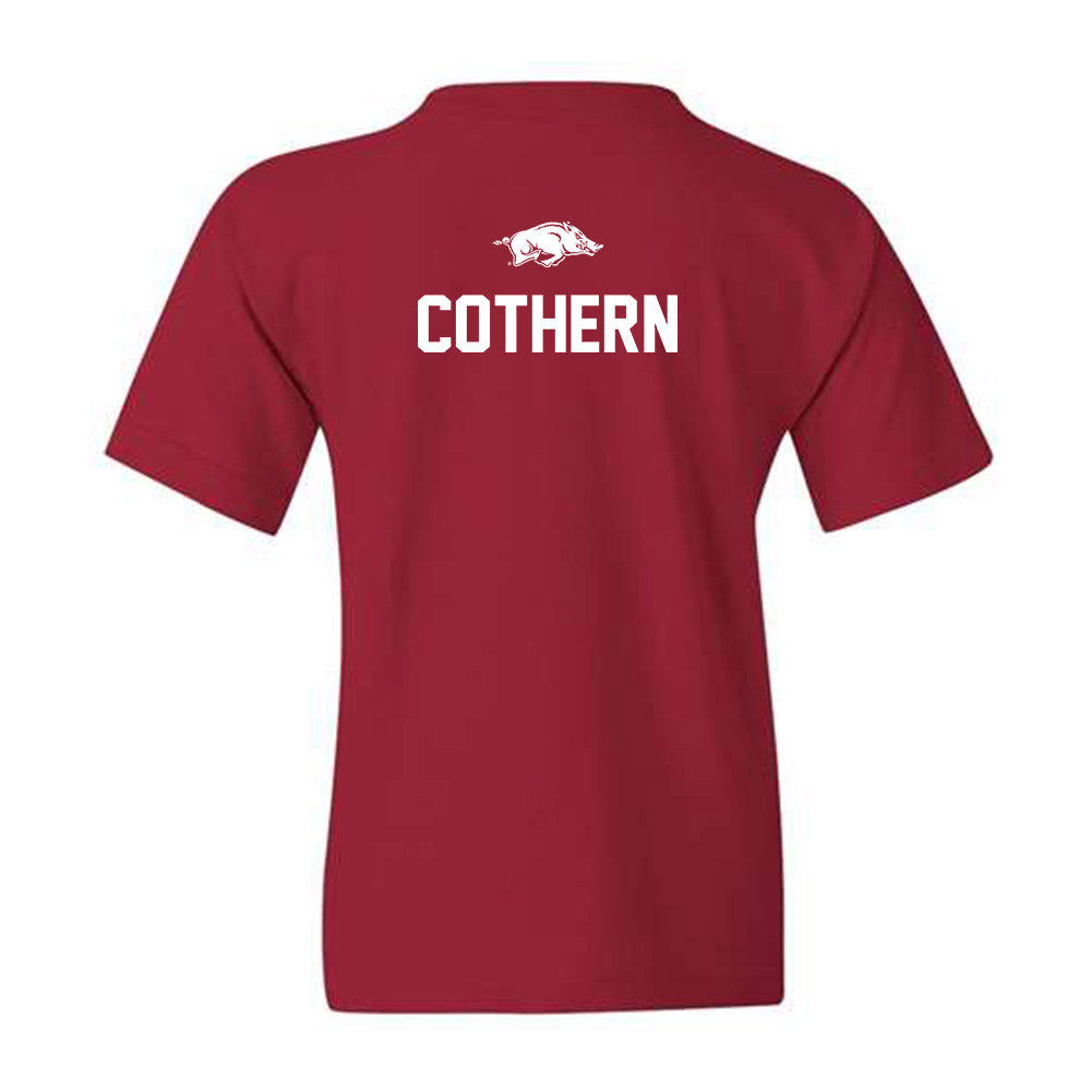 Arkansas - NCAA Women's Swimming & Diving : Isabella Cothern - Youth T-Shirt