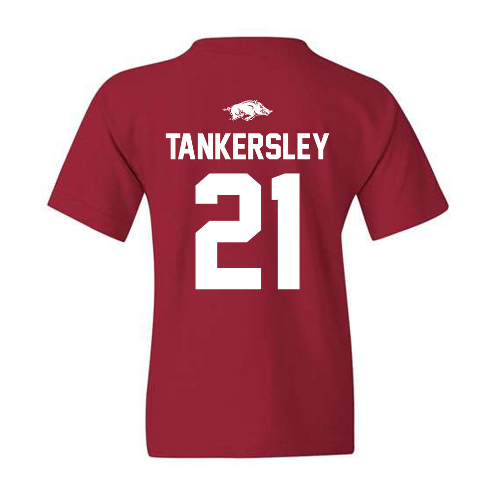 Arkansas - NCAA Women's Soccer : Ava Tankersley - Youth T-Shirt