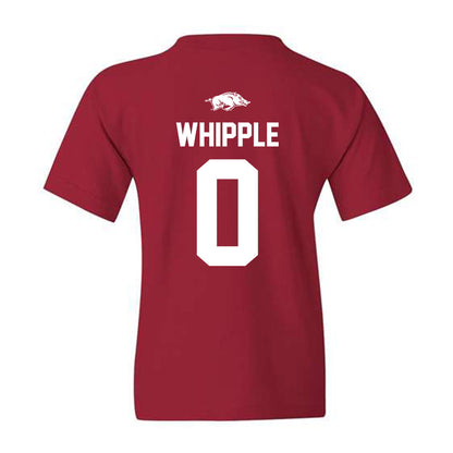 Arkansas - NCAA Women's Soccer : Peyton Whipple - Youth T-Shirt