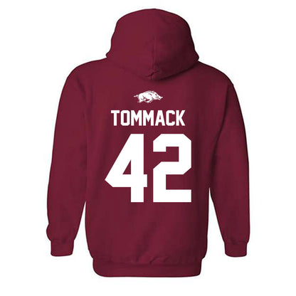 Arkansas - NCAA Women's Soccer : Taylor Tommack - Hooded Sweatshirt