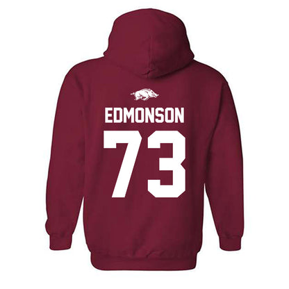 Arkansas - NCAA Football : Brooks Edmonson - Hooded Sweatshirt
