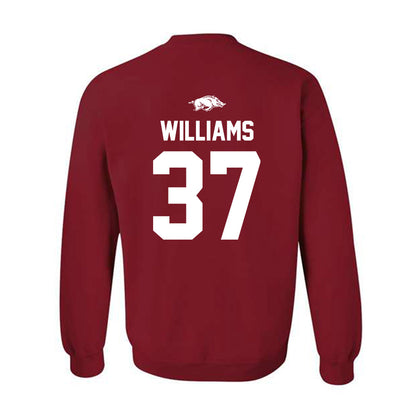 Arkansas - NCAA Baseball : Luke Williams - Classic Shersey Crewneck Sweatshirt