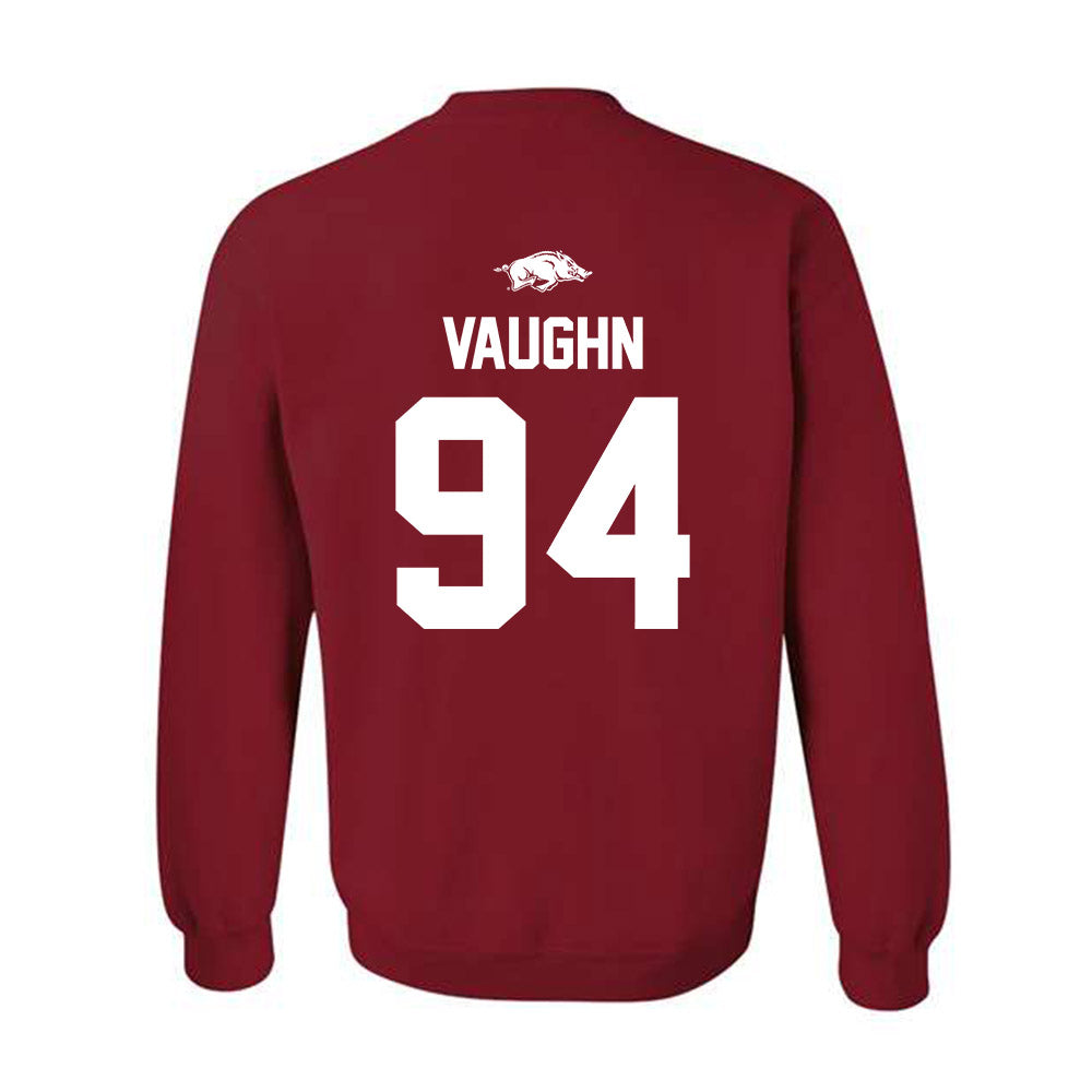 Arkansas - NCAA Football : Reginald Vaughn - Classic Shersey Crewneck Sweatshirt-1