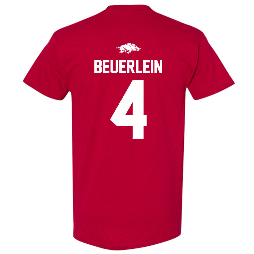 Arkansas - NCAA Softball : Reis Beuerlein - T-Shirt