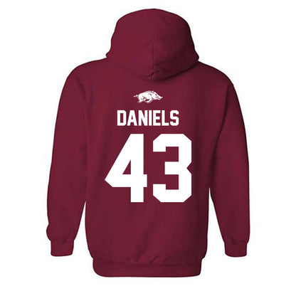 Arkansas - NCAA Women's Basketball : Makayla Daniels - Hooded Sweatshirt